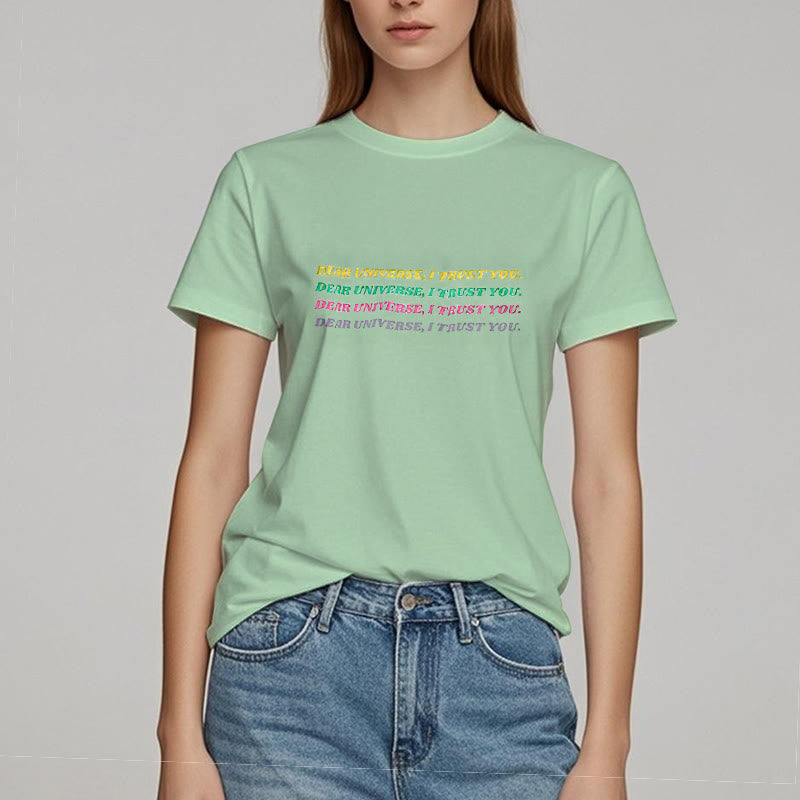 Camiseta Olivenorma Querido Universo