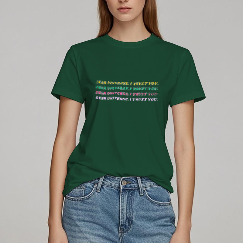 Camiseta Olivenorma Querido Universo