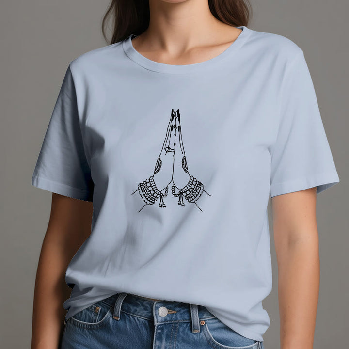 Olivenorma Meditación Namaste Yoga Camiseta