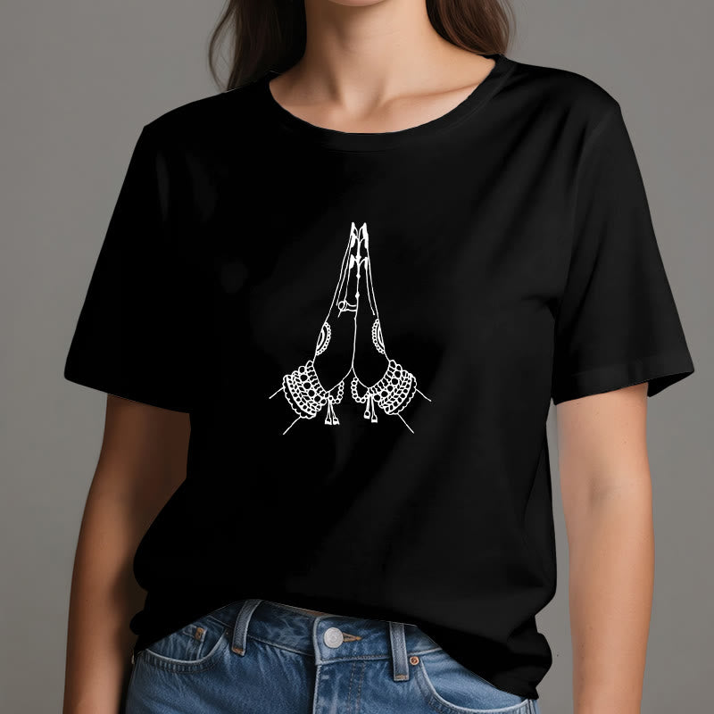 Olivenorma Meditación Namaste Yoga Camiseta