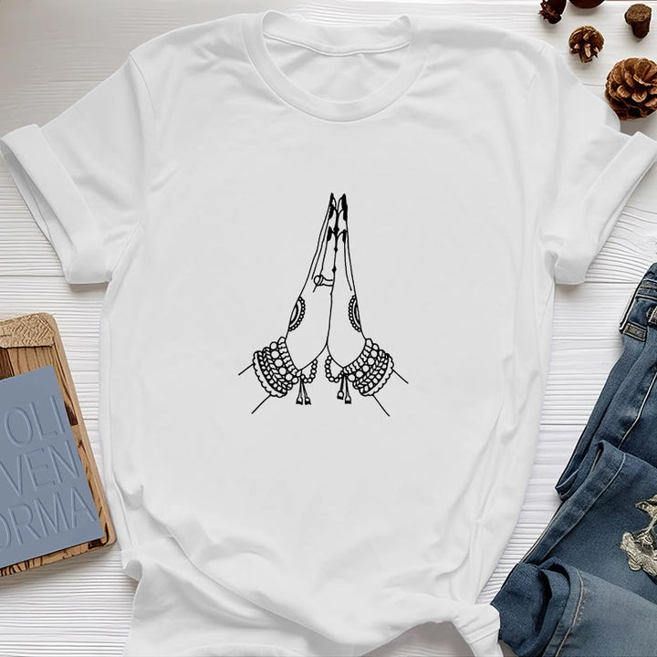 Olivenorma Meditación Namaste Yoga Camiseta