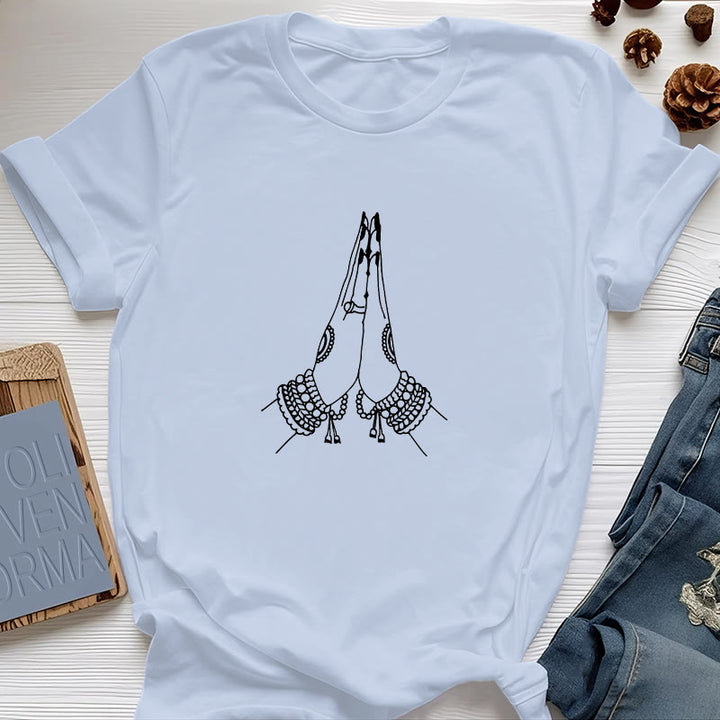 Olivenorma Meditación Namaste Yoga Camiseta