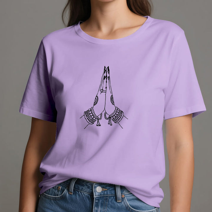 Olivenorma Meditación Namaste Yoga Camiseta