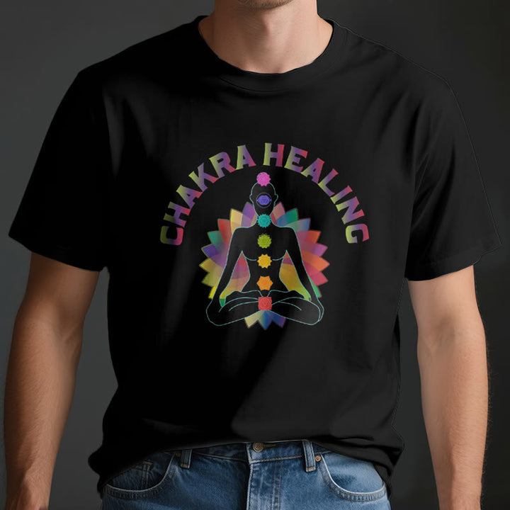 Camiseta Olivenorma para la sanación de chakras, reiki, yoga y meditación