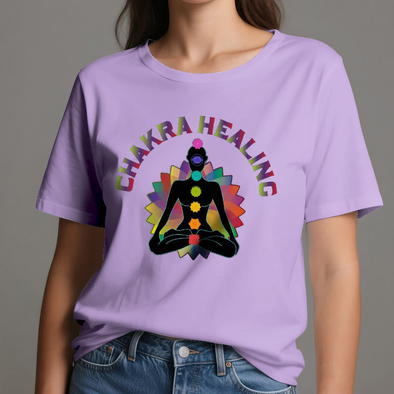Camiseta Olivenorma para la sanación de chakras, reiki, yoga y meditación