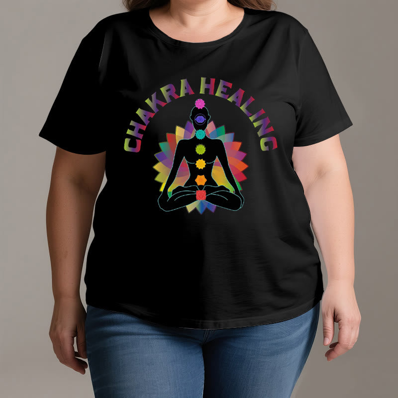 Camiseta Olivenorma para la sanación de chakras, reiki, yoga y meditación