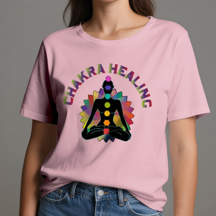 Camiseta Olivenorma para la sanación de chakras, reiki, yoga y meditación
