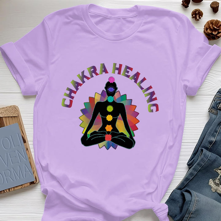 Camiseta Olivenorma para la sanación de chakras, reiki, yoga y meditación