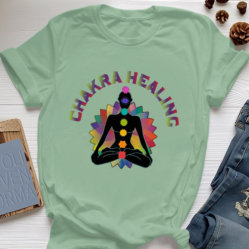 Camiseta Olivenorma para la sanación de chakras, reiki, yoga y meditación
