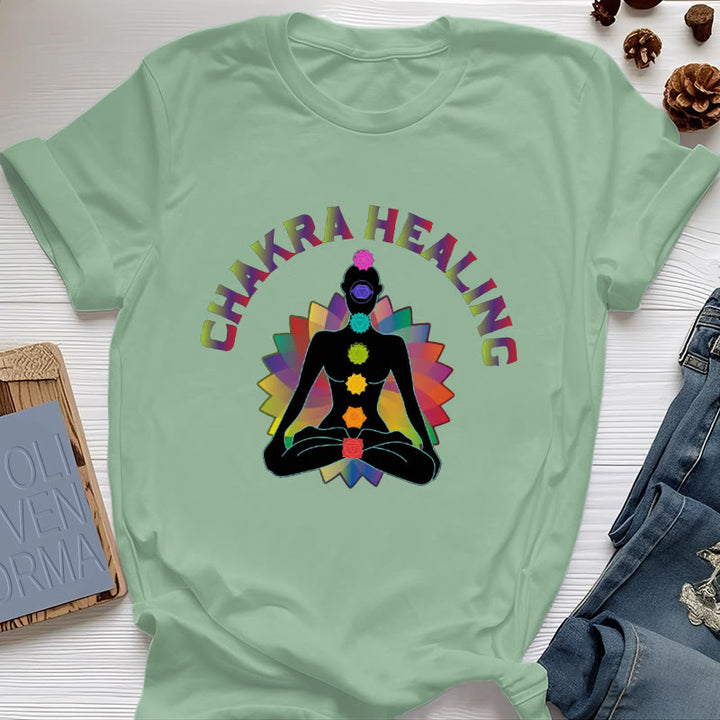 Camiseta Olivenorma para la sanación de chakras, reiki, yoga y meditación