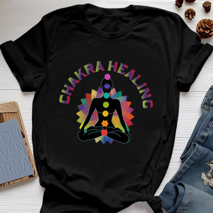 Camiseta Olivenorma para la sanación de chakras, reiki, yoga y meditación