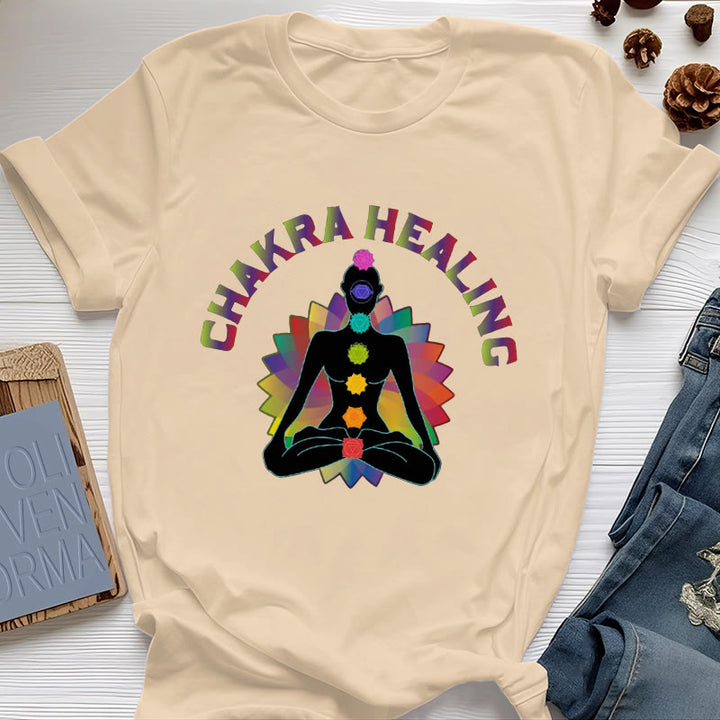 Camiseta Olivenorma para la sanación de chakras, reiki, yoga y meditación