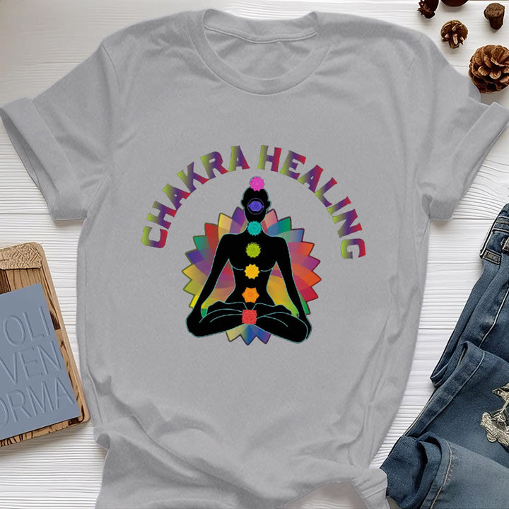 Camiseta Olivenorma para la sanación de chakras, reiki, yoga y meditación