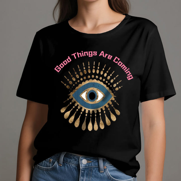 Olivenorma "SE VENGAN COSAS BUENAS" Camiseta de mal de ojo - image 9