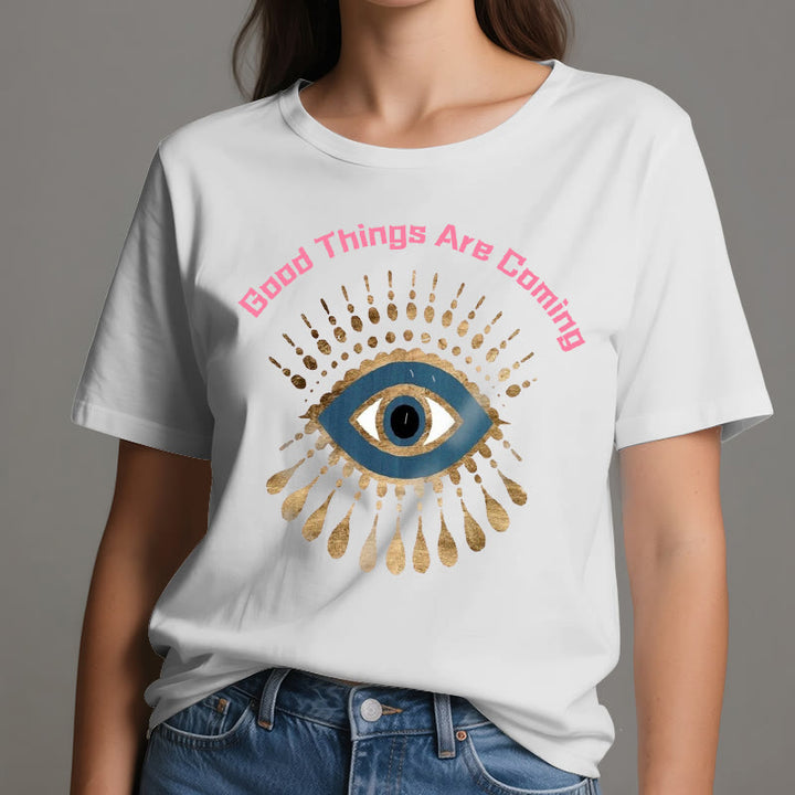 Olivenorma "SE VENGAN COSAS BUENAS" Camiseta de mal de ojo - image 7