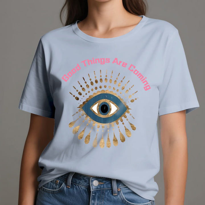 Olivenorma "SE VENGAN COSAS BUENAS" Camiseta de mal de ojo - image 15