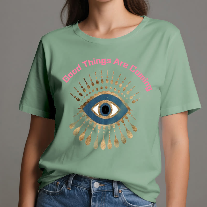 Olivenorma "SE VENGAN COSAS BUENAS" Camiseta de mal de ojo - image 19