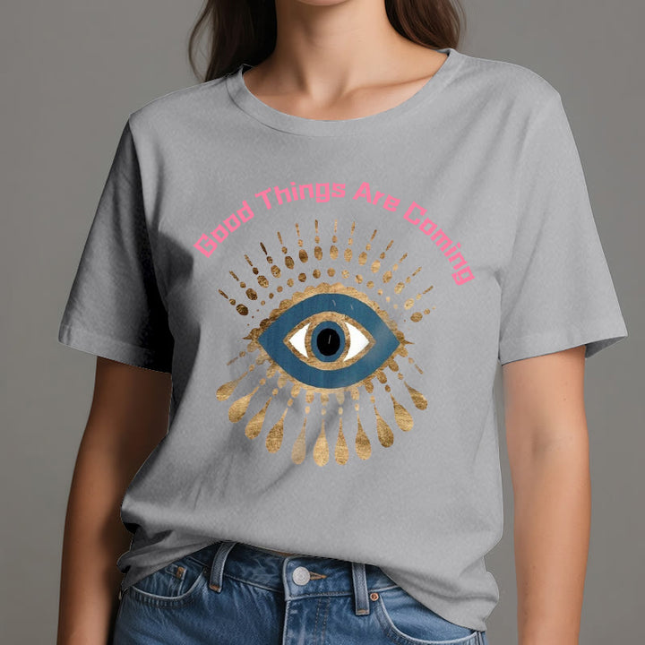 Olivenorma "SE VENGAN COSAS BUENAS" Camiseta de mal de ojo - image 11