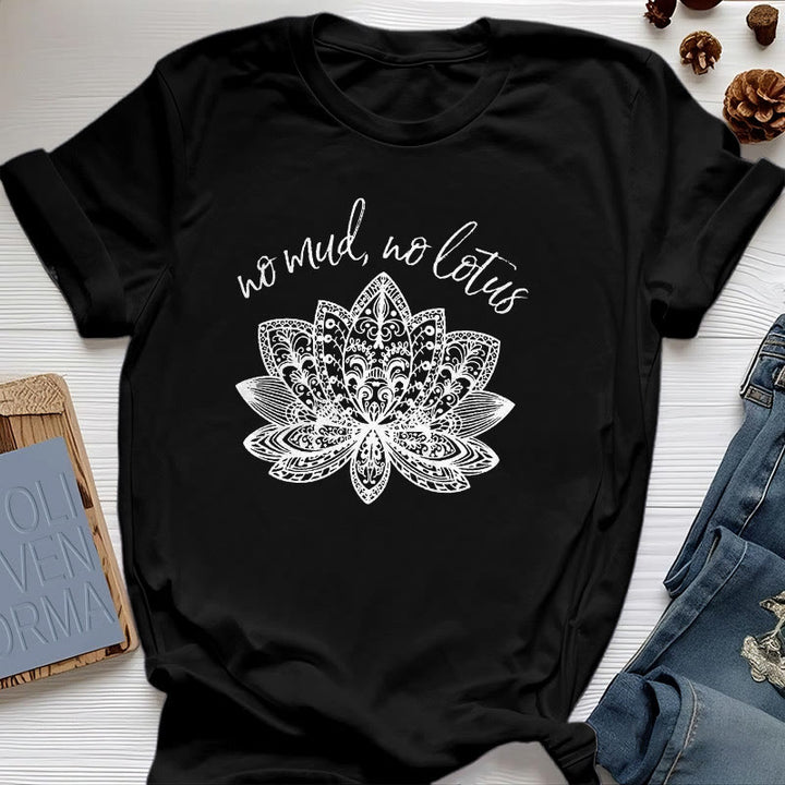 Camiseta de yoga espiritual de Olivenorma para mujer