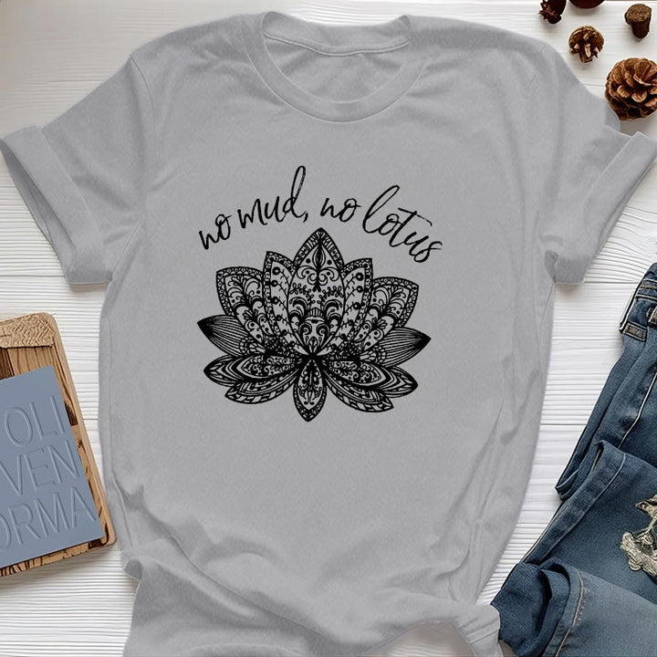 Camiseta de yoga espiritual de Olivenorma para mujer