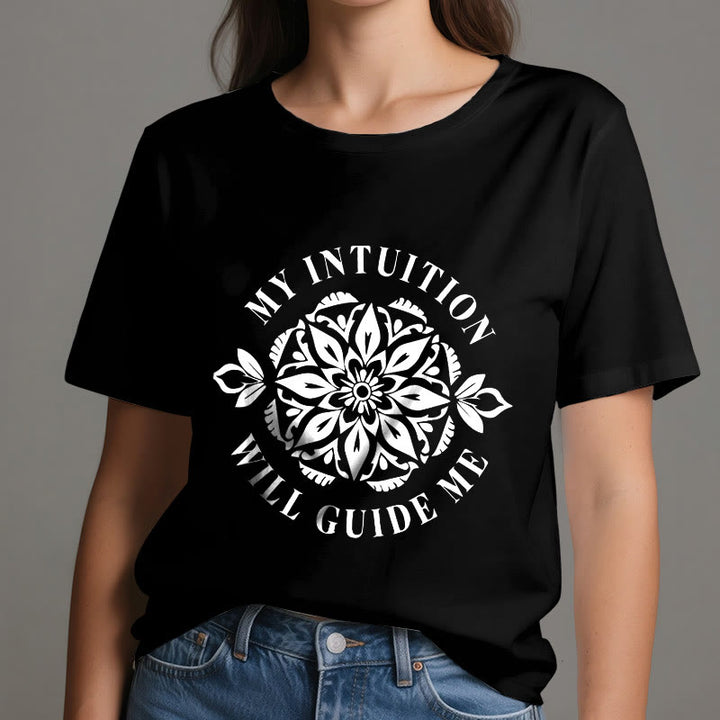 Olivenorma "MI INTUICIÓN ME GUÍA" Camiseta floral - image 9