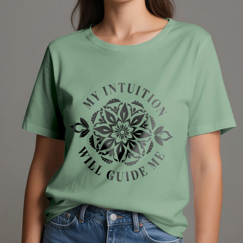 Olivenorma "MI INTUICIÓN ME GUÍA" Camiseta floral - image 19