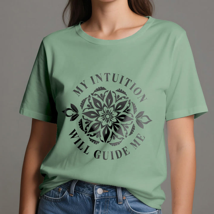 Olivenorma "MI INTUICIÓN ME GUÍA" Camiseta floral - image 19