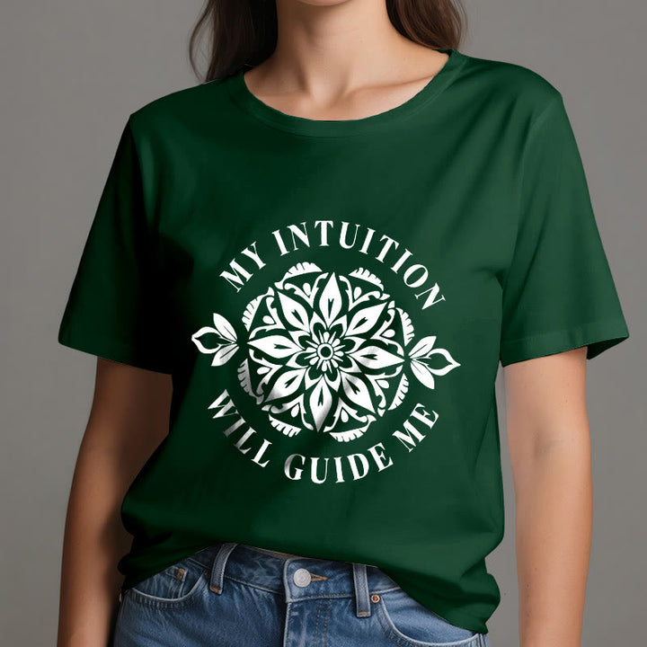 Olivenorma "MI INTUICIÓN ME GUÍA" Camiseta floral - image 21
