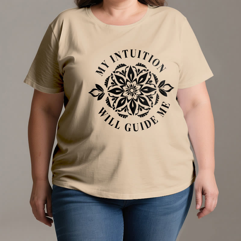 Olivenorma "MI INTUICIÓN ME GUÍA" Camiseta floral - image 3