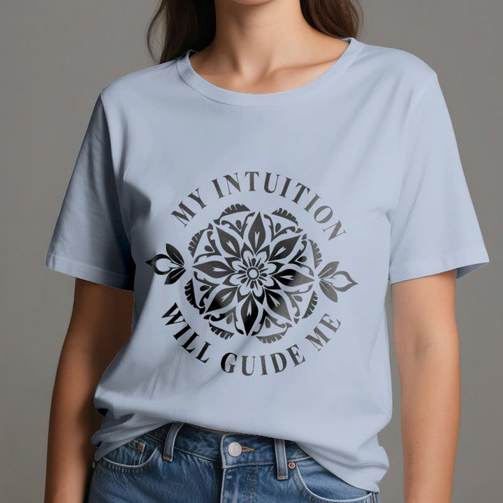 Olivenorma "MI INTUICIÓN ME GUÍA" Camiseta floral - image 13
