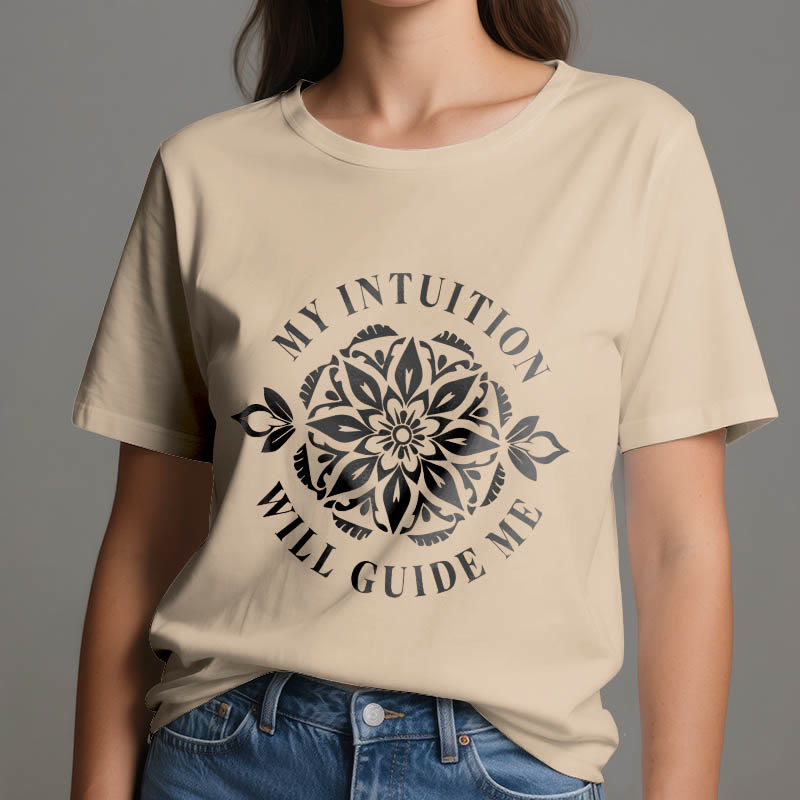 Olivenorma "MI INTUICIÓN ME GUÍA" Camiseta floral - image 2