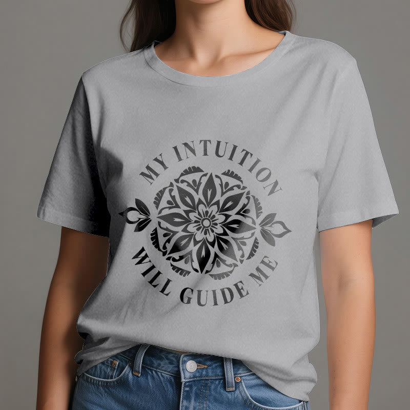 Olivenorma "MI INTUICIÓN ME GUÍA" Camiseta floral - image 11