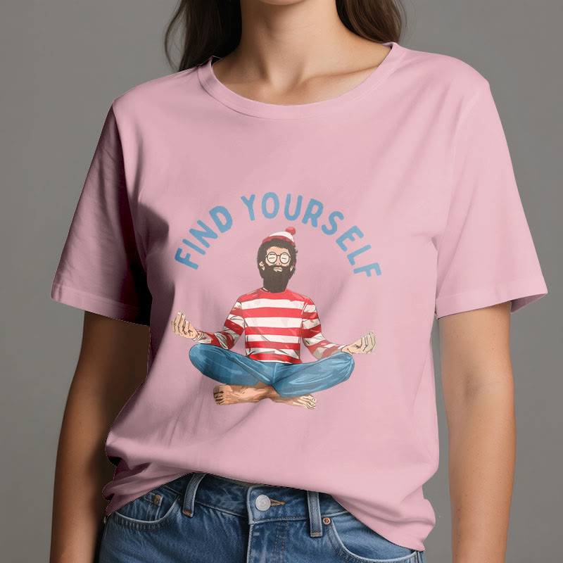 Olivenorma "Encuéntrate a ti mismo" Camiseta de algodón de meditación espiritual - image 17