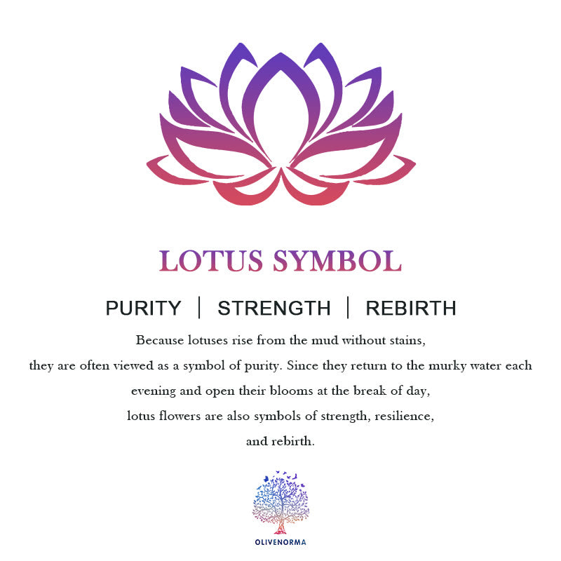 Camiseta de algodón con la mente consciente de Olivenorma Namaste Lotus
