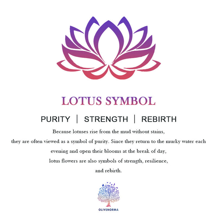 Camiseta de algodón con la mente consciente de Olivenorma Namaste Lotus