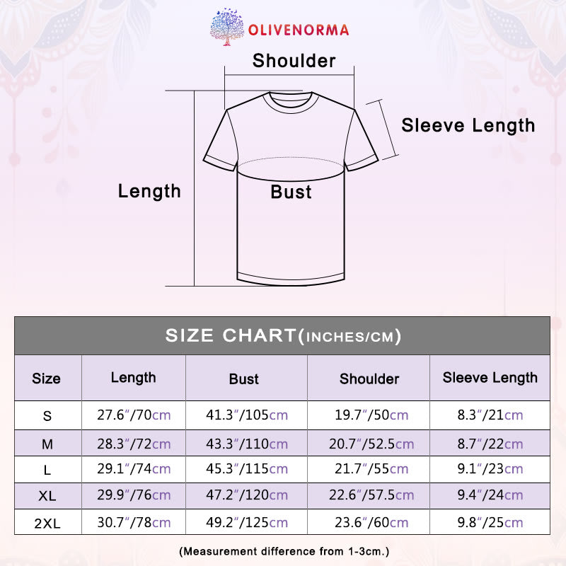 Camiseta de algodón con la mente consciente de Olivenorma Namaste Lotus