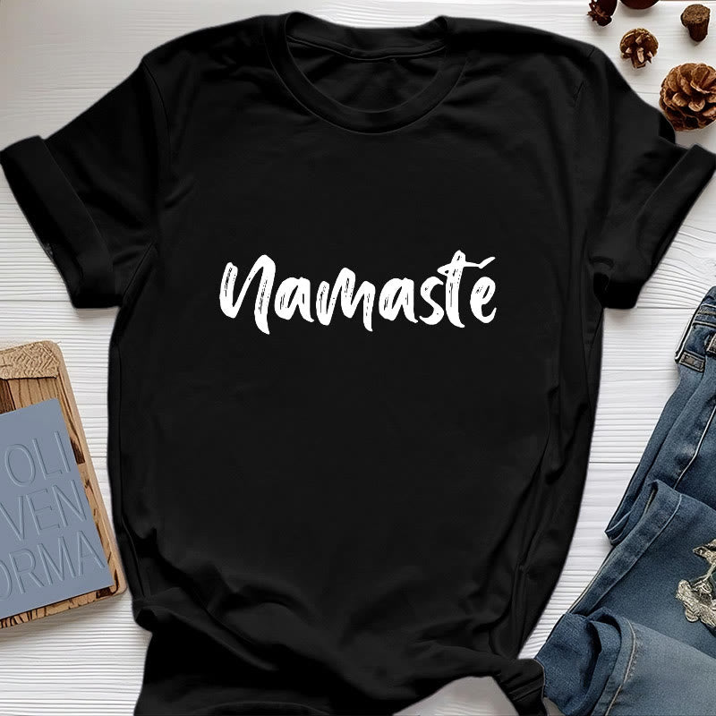 Olivenorma Namaste Yoga Camiseta unisex Pilates
