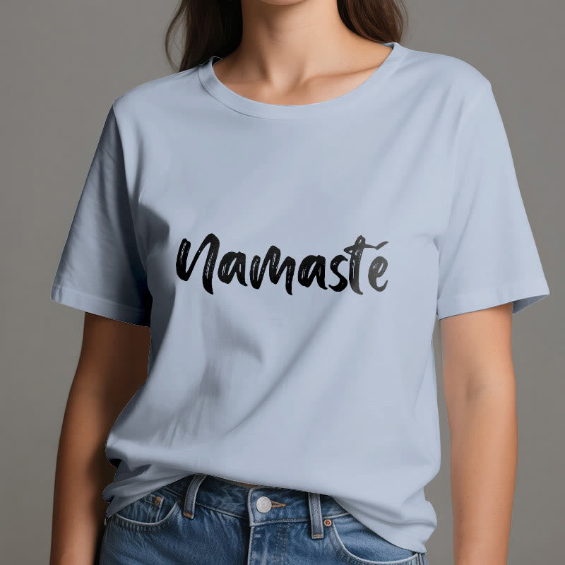 Olivenorma Namaste Yoga Camiseta unisex Pilates