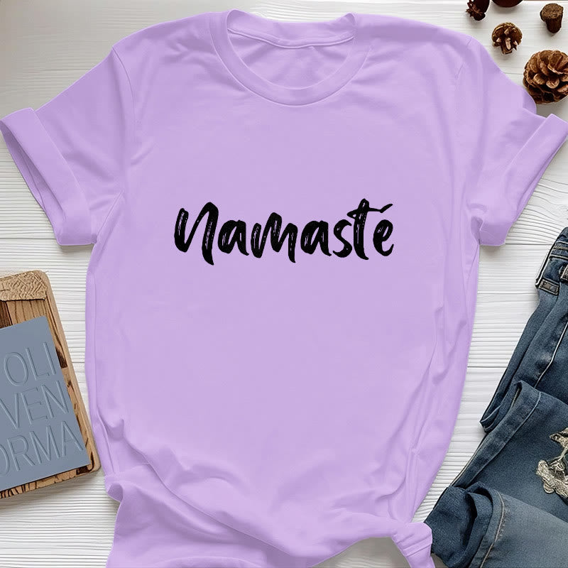 Olivenorma Namaste Yoga Camiseta unisex Pilates