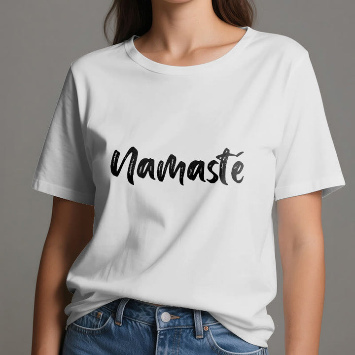 Olivenorma Namaste Yoga Camiseta unisex Pilates