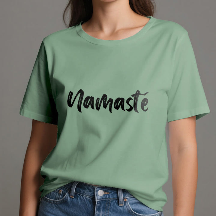 Olivenorma Namaste Yoga Camiseta unisex Pilates