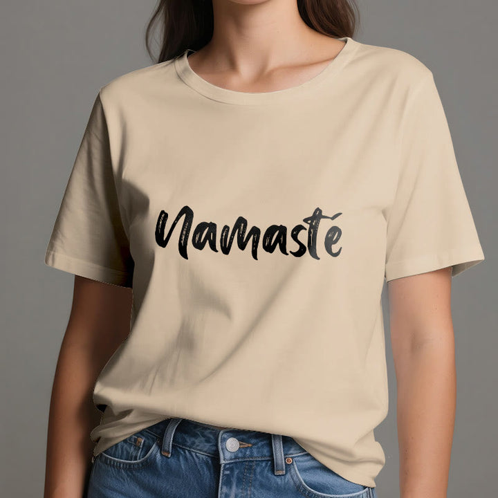 Olivenorma Namaste Yoga Camiseta unisex Pilates