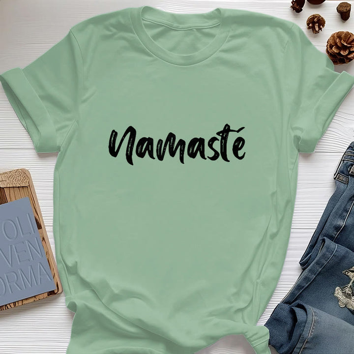 Olivenorma Namaste Yoga Camiseta unisex Pilates