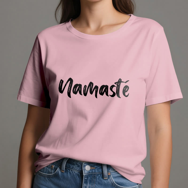 Olivenorma Namaste Yoga Camiseta unisex Pilates