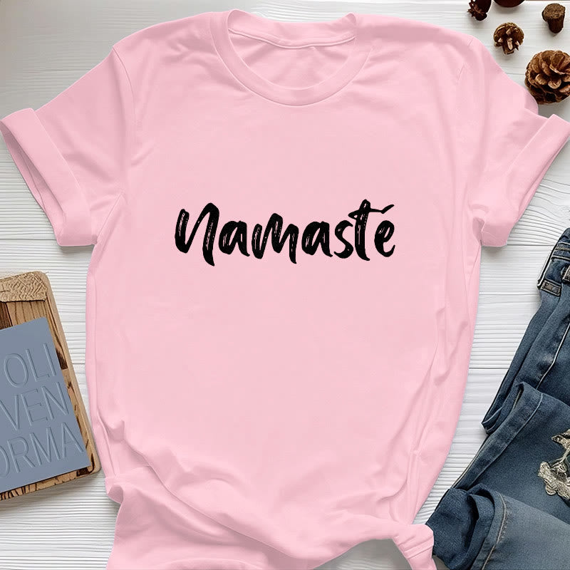 Olivenorma Namaste Yoga Camiseta unisex Pilates