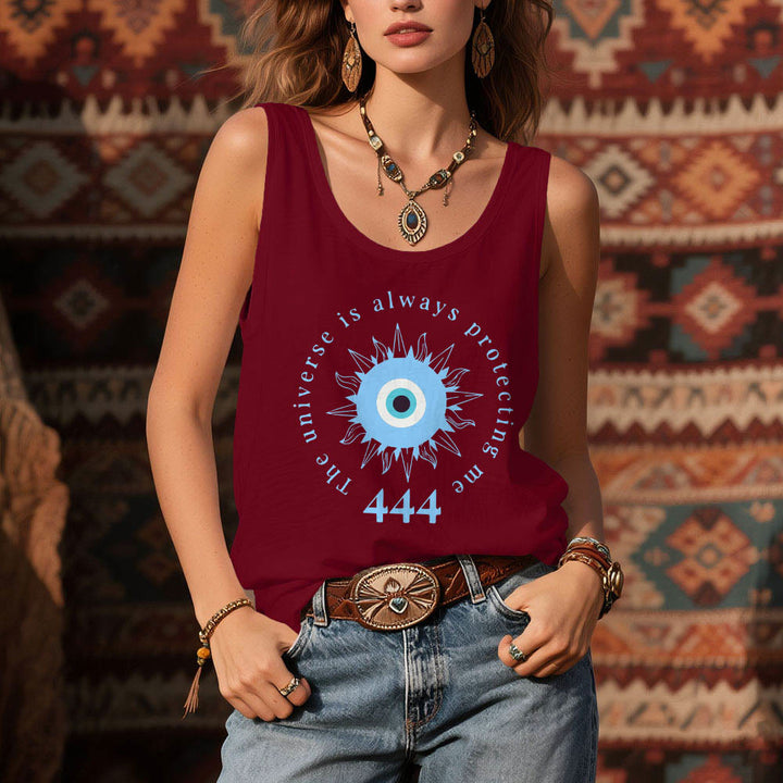 Olivenorma "444" - Camiseta espiritual de tirantes con protección contra el mal de ojo - image 11