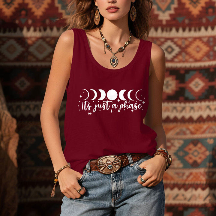Olivenorma "Es solo una fase" Camiseta sin mangas suave y cómoda con pensamientos positivos - image 11