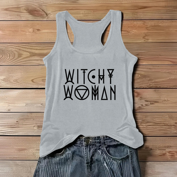 Camiseta espiritual Olivenorma "MUJER BRUJA" para mujer - Gris - 3XL - image 7