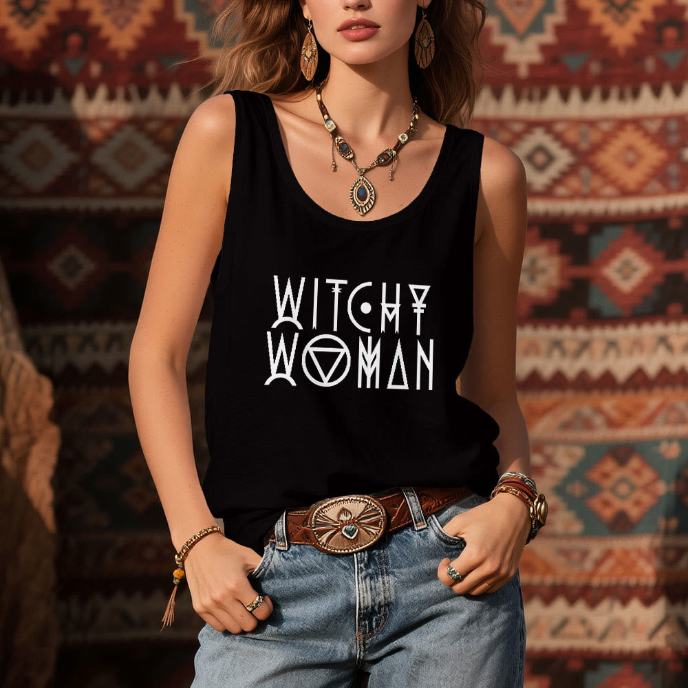 Camiseta espiritual Olivenorma "MUJER BRUJA" para mujer - image 2
