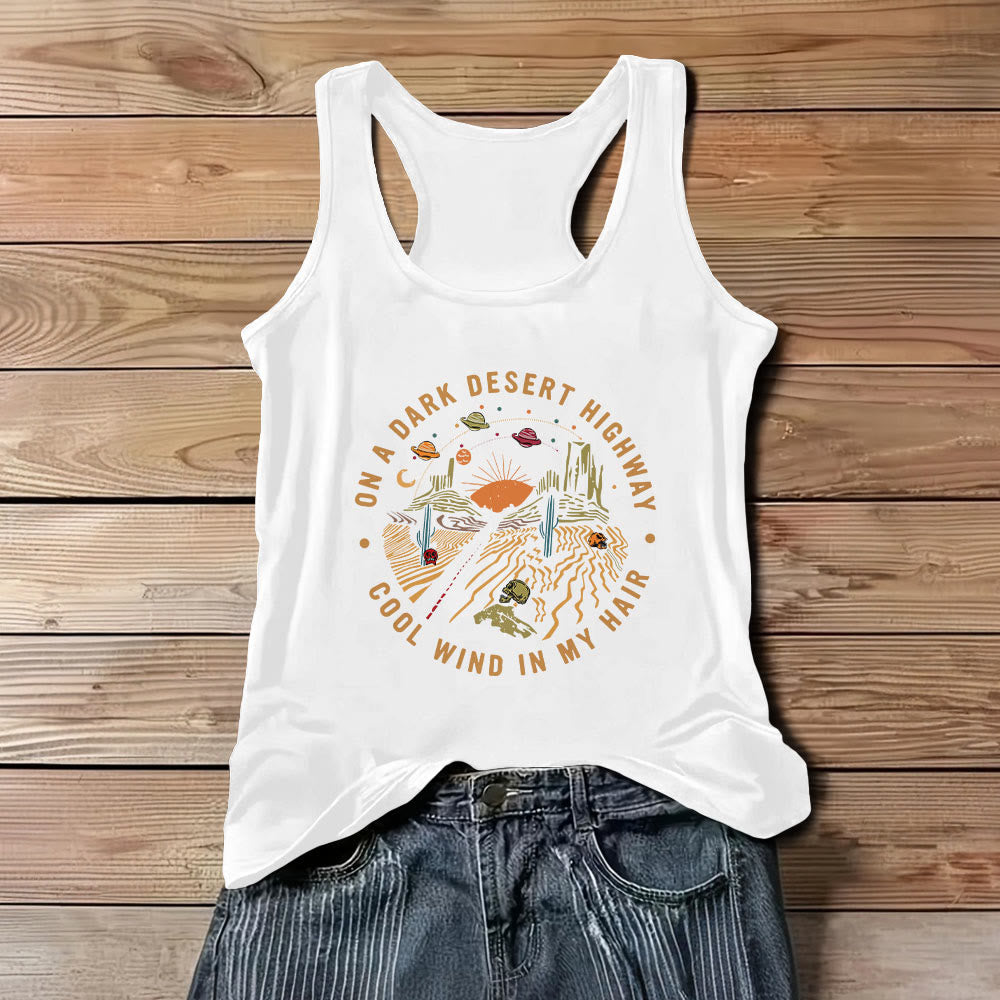 Olivenorma - Camiseta informal de verano para mujer, cuello redondo, sin mangas - Blanco - 3XL - image 7
